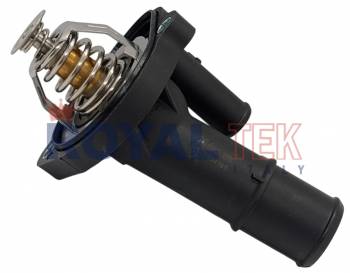 CARCASA TERMOSTATICA ROYALTEK FORD MONDEO FOCUS 1.8 2.0 ECOSPORT SMAX 2.0 CUELLO LARGO --- OEM 1476110
